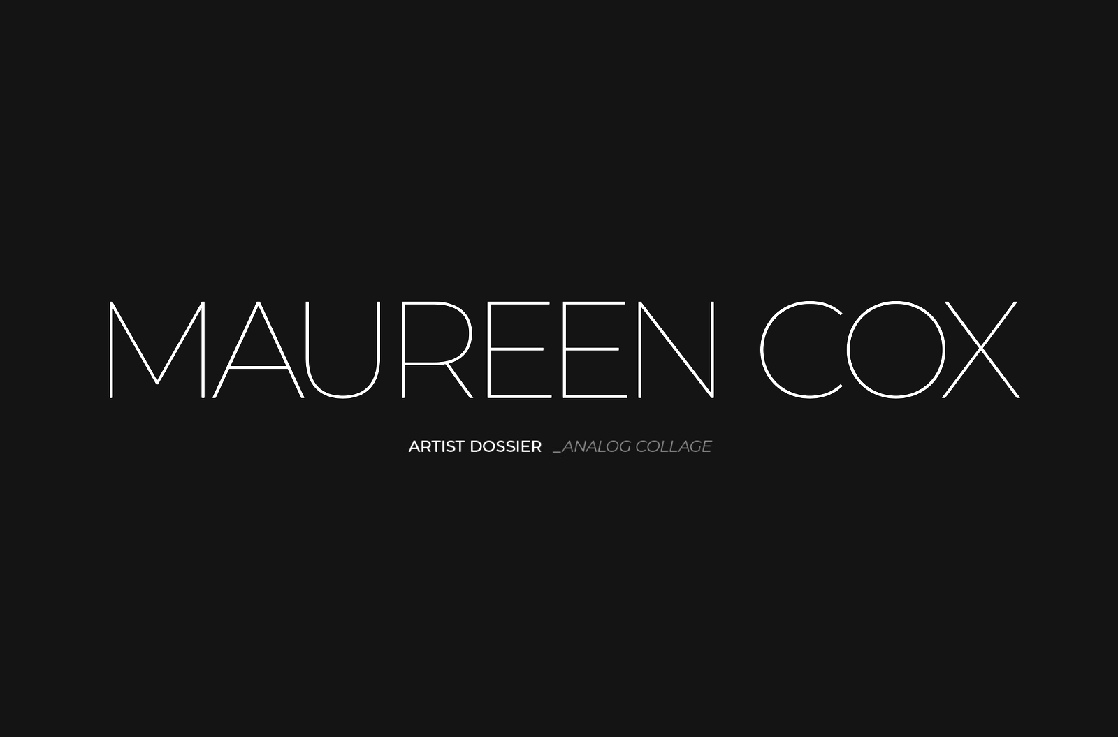 Maureen Cox Pentz Maureen Cox Pentz